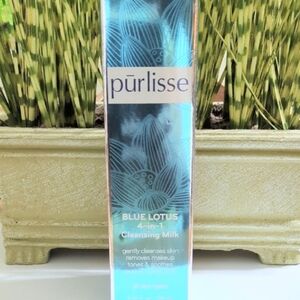 Purlisse Blue Lotus 4-in-1 Cleansing Milk